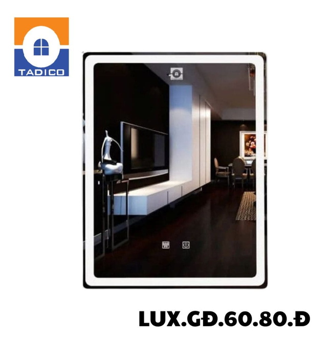 Gương điện sấy cao cấp Tadico LUX.GĐ.60.80.Đ