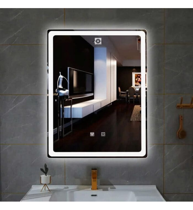 Gương điện sấy cao cấp Tadico LUX.GĐ.60.80.Đ