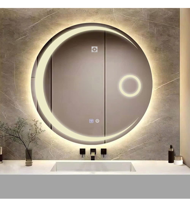 Gương điện sấy cao cấp Tadico LUX.GĐ.70.70.T