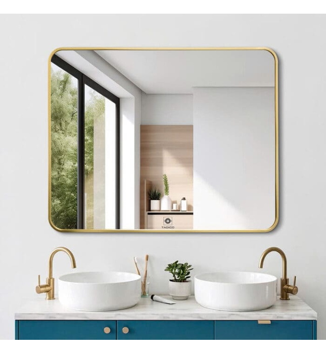 Gương khung bo siết góc Tadico LUX.GVV.60.80.N