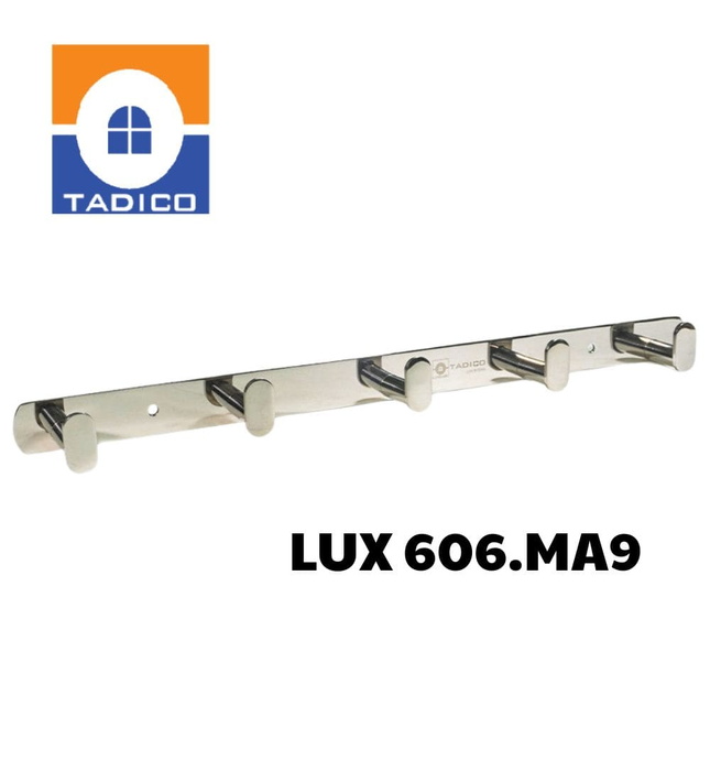 Móc treo khăn 9 vấu inox 304 Tadico LUX 606.MA9
