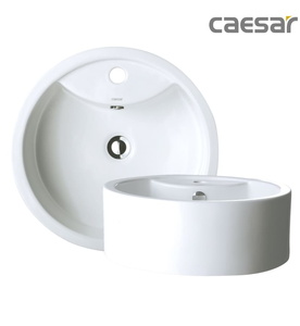 Chậu Rửa Mặt Đặt Bàn Tròn Caesar LF5240 