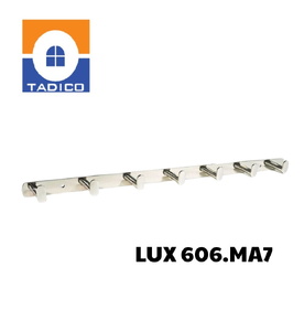 Móc treo khăn 7 vấu inox 304 Tadico LUX 606.MA7