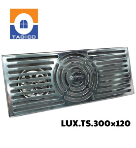 Phễu thoát sàn inox SUS304 Tadico LUX.TS.300×120