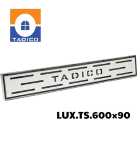 Phễu thoát sàn inox SUS304 Tadico LUX.TS.600×90