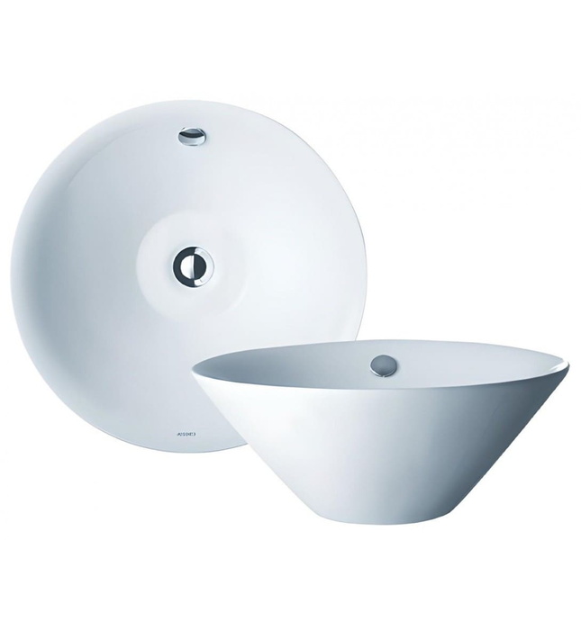 Chậu Rửa Mặt Đặt Bàn Tròn Loe Caesar L5222