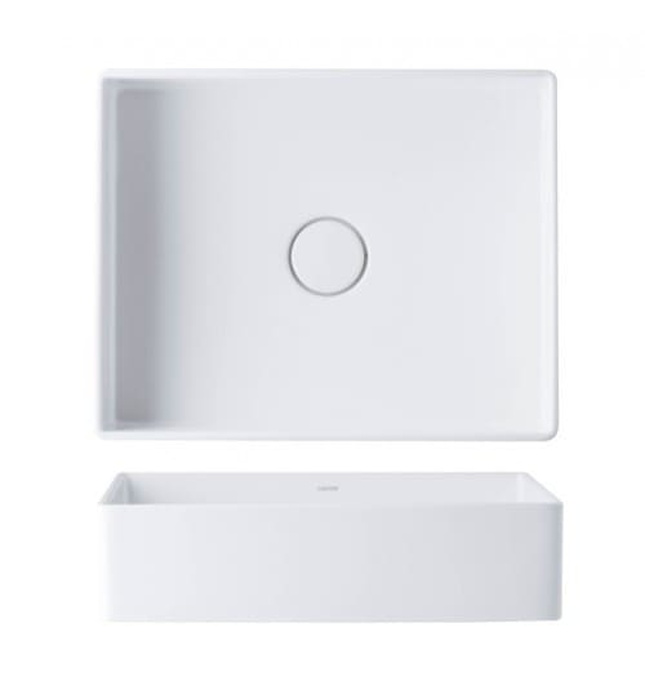 Chậu Rửa Mặt Đặt Bàn Chữ Nhật Caesar LF5254