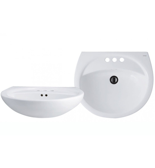 Chậu Rửa Mặt Treo Tường không chân Caesar L2220