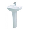 Chậu Lavabo Caesar Chân Dài L2152+P2445