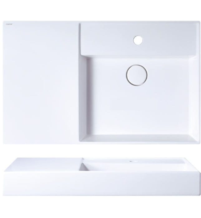 Chậu Rửa Lavabo Đặt Bàn Caesar LF5384 Bàn Trái