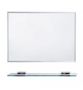 Gương soi chữ nhật 45x60cm Caesar M753V kèm kệ 