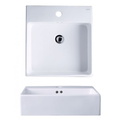 Chậu Lavabo đặt bàn vuông Caesar LF5261