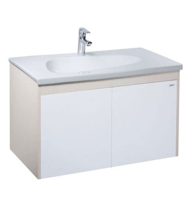 Bộ tủ chậu lavabo Treo Tường Caesar LF5368+EH05368ADV
