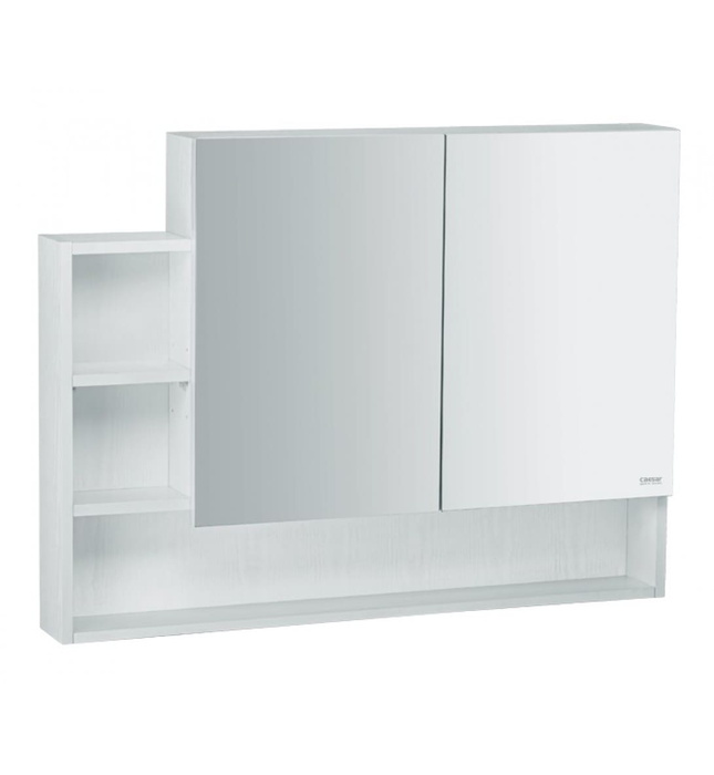 Tủ Gương Phòng Tắm Màu Trắng Caesar EM01100V
