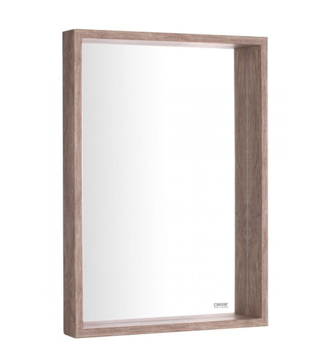 Gương soi 50x70cm kèm khung để đồ Caesar M951