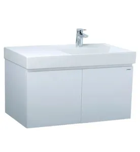 Bộ Tủ chậu lavabo Treo Tường Caesar LF5384+EH05382AV