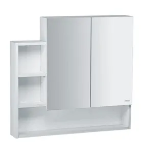 Tủ Gương Phòng Tắm Màu Trắng Caesar EM0180V