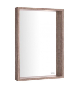 Gương soi 50x70cm kèm khung để đồ Caesar M951