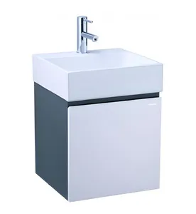Bộ tủ chậu lavabo treo tường Caesar LF5255+EH05255ATGV