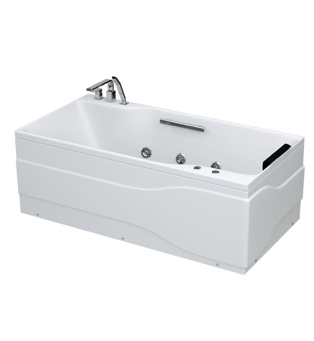 Bồn tắm massage yếm trái Caesar MT0870L 1710cm