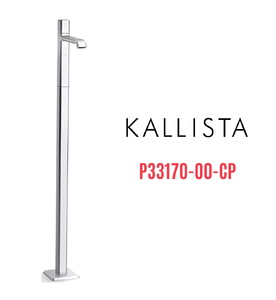Vòi chậu rửa mặt đơn đặt sàn màu chrome Kallista P33170-00-CP