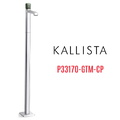 Vòi chậu rửa mặt đơn đặt sàn - đá xanh màu chrome Kallista P33170-GTM-CP