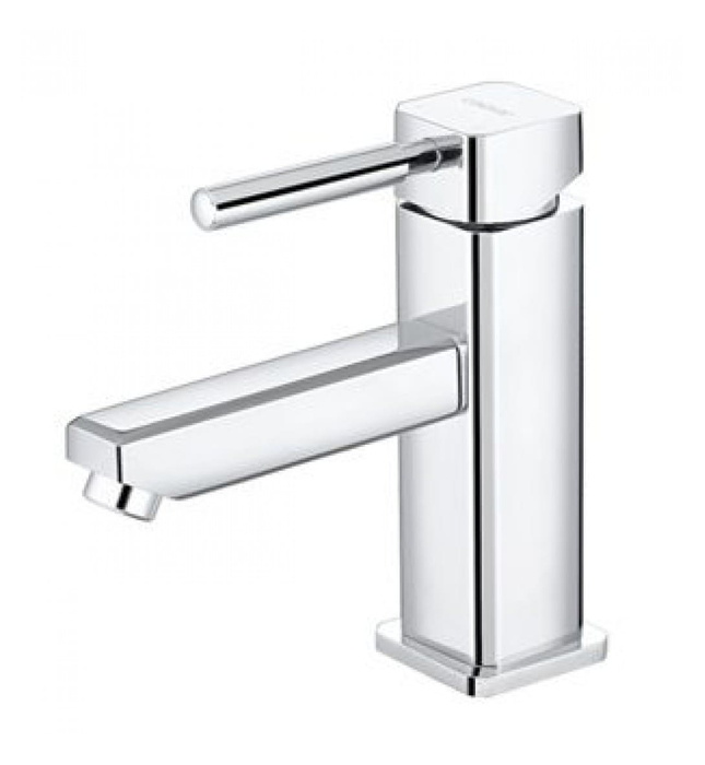 Vòi Lavabo Nóng Lạnh Vuông 1 Chân Vuông Caesar B460CU