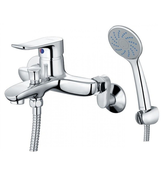 Vòi Sen Nóng Lạnh Bát Sen 1 Chế Độ Caesar S493C