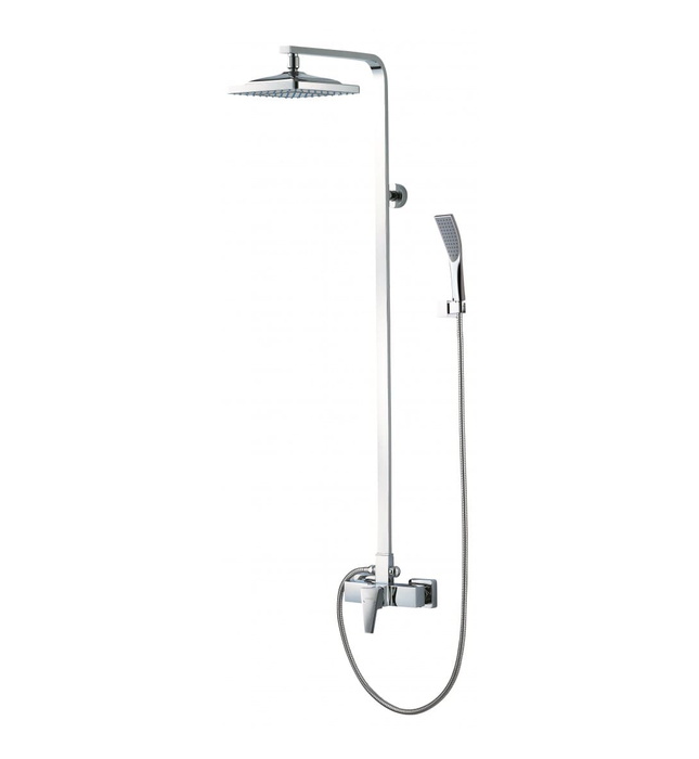 Sen Tắm Cây Nóng Lạnh Bát Vuông Tay Sen 1 Chế Độ Caesar S648C