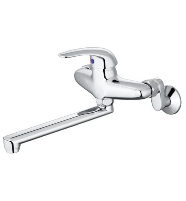 Vòi Rửa Bát Nóng Lạnh Cần Cứng Gắn Tường Caesar K540C