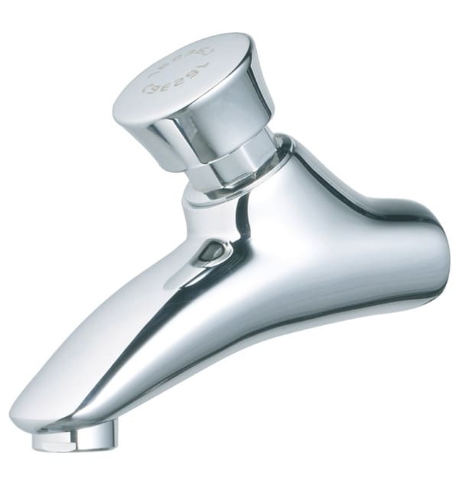 Vòi Lạnh Gắn Tường Bán Tự Động Caesar W054C