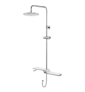 Cây Sen Tắm Đứng Nóng Lạnh Bát Tròn Caesar BS126