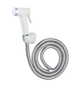 Vòi Xịt Toilet Đầu Nhựa Dây Mạ Caesar BS306B