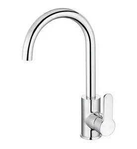 Vòi Rửa Bát Nóng Lạnh Cần Cứng Gắn Chậu Caesar K415C 