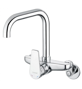 Vòi Rửa Bát Nóng Lạnh Cần Cứng Gắn Tường Caesar K535C