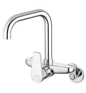 Vòi Rửa Bát Nóng Lạnh Cần Cứng Gắn Tường Caesar K535C