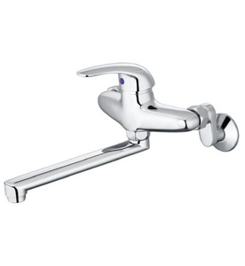 Vòi Rửa Bát Nóng Lạnh Cần Cứng Gắn Tường Caesar K540C