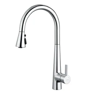 Vòi Rửa Bát Nóng Lạnh Dây Rút Caesar K905C