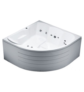 Bồn tắm góc massage đôi chân yếm 1670cm Caesar MT5165