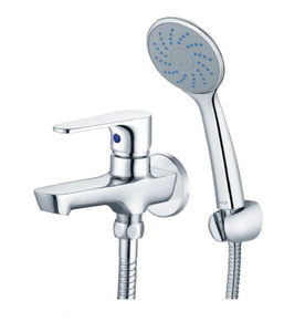 Vòi Sen Tắm Lạnh Caesar S063C Tay Sen Mạ