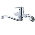 Vòi Rửa Bát Nóng Lạnh Cần Cứng Gắn Tường Caesar K376C 