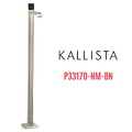 Vòi chậu rửa mặt đơn đặt sàn - đá đen màu nickel Kallista P33170-NM-BN