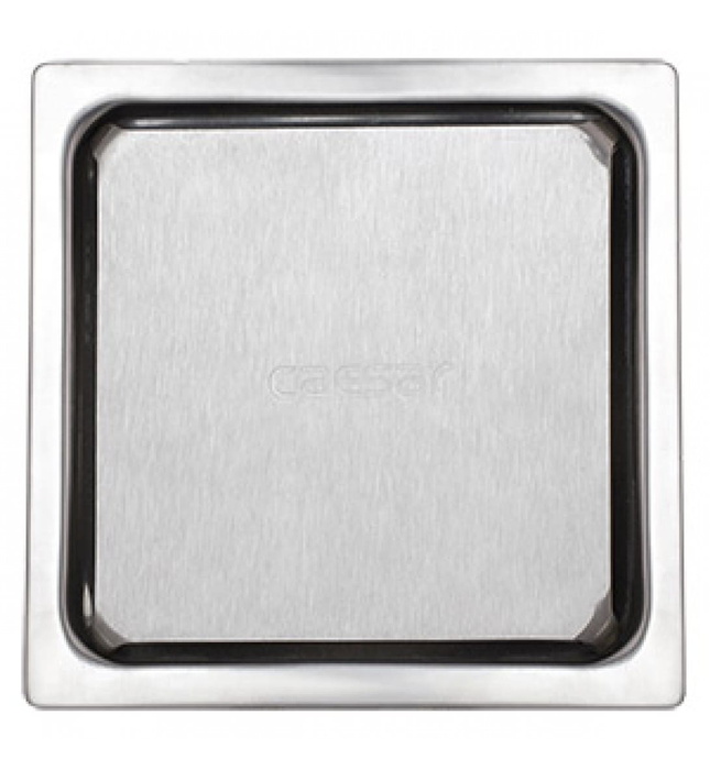 Phễu Thoát Sàn Inox SUS304 Caesar ST1212EL 12x12cm (Ø90)