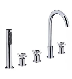 Vòi sen bồn tắm gắn thành bồn Caesar AS143C