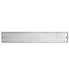 Thoát Sàn Chữ Nhật Inox SUS304 Caesar ST1060B 10x60cm (Ø60)