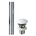 Trụ Xả Lavabo Nắp Sứ Caesar BF404H
