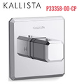 Bộ điều khiển nhiệt độ âm tường màu chrome Kallista P33358-00-CP