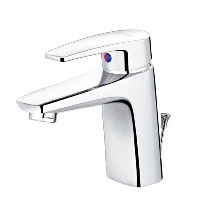 Vòi Lavabo Rửa Mặt Nóng Lạnh 1 Chân Caesar B390CP