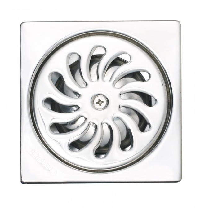 Thoát Sàn Inox SUS304 Caesar F2222 90x90mm (Ø60)