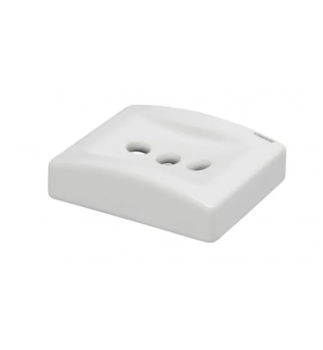 Giá Đựng Bàn Chải Đánh Răng Sứ 3 Lỗ Caesar Q993 